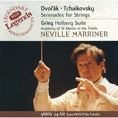 Afbeelding van Academy Of St. Martin In The Fields, Sir Neville Marriner Dvorak, Tchaikovsky: String Serenades Grieg: Holberg Suite (CD)