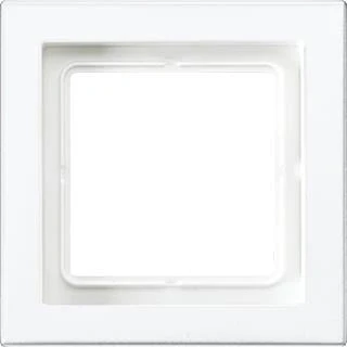 Afbeelding van JUNG AFDEKRAAM 4V ALPWIT 9010 LSD984WW