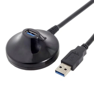 Afbeelding van CY USB 3.0 Type A male to vrouwelijke extension dock station docking kabel 0.8m