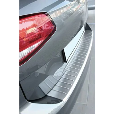 Afbeelding van Bumperbescherming bumper roestvrij staal compatibel met Passat B8 Variant + ALLTRACK vanaf 2014 (mat geborsteld)