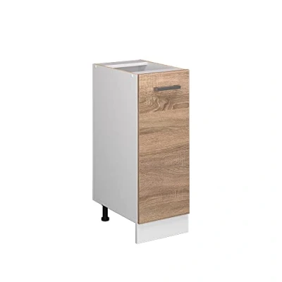 Afbeelding van Vicco Apotheekkast R Line, Sonoma/Wit, 30 cm zonder werkblad