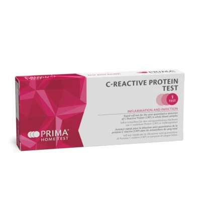 Afbeelding van Zelftest op C Reactive protein CRP in volbloedmonster Prima Lab 1 testkit