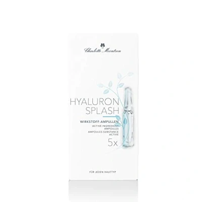 Afbeelding van Charlotte Meentzen Ampullen Hyaluron Splash Wirkstoff n