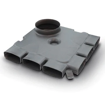 Afbeelding van Vasco Easyflow aansluitplenum 6 kanaals │ 2 stuks. Artikelnr: 11VE40300