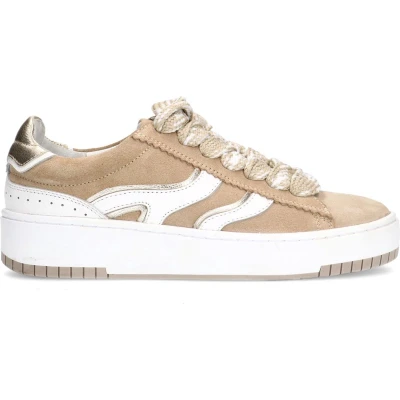 Afbeelding van Sacha suède sneakers beige