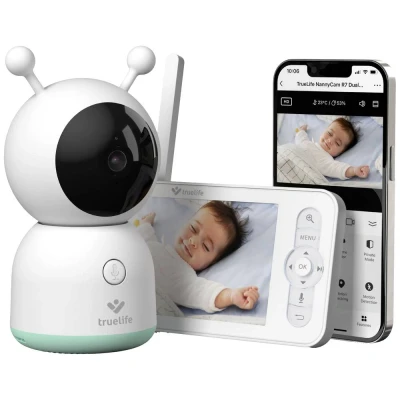 Afbeelding van truelife R7 Dual Smart TLNCR7DS Videobabyfoon WiFi 2.4 GHz