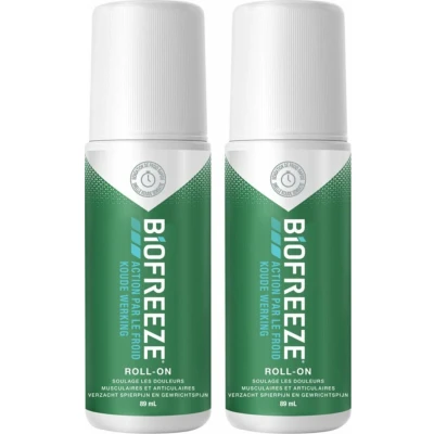 Afbeelding van Biofreeze Roll on 84g Voordeelverpakking 2 Stuks