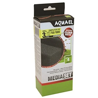 Afbeelding van AQUAEL SPONS Unifilter 750/1000 3 Stuks