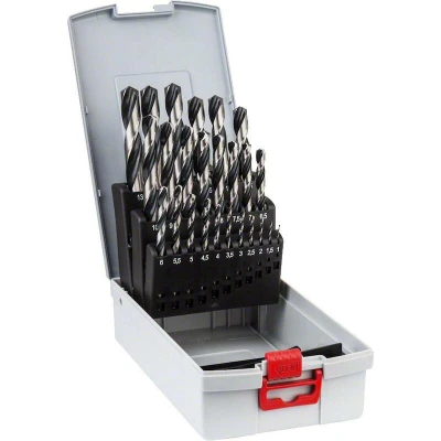 Afbeelding van Bosch 25 delige set Spiraalboor HSS PointTeQ ProBox