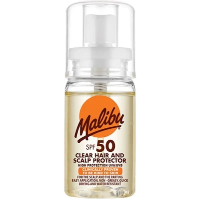 Afbeelding van Malibu Hair &amp; Scalp Protector Clear SPF 50 100 ml