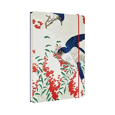Afbeelding van Kokonote A5 Notitieboek Japanese Flycatchers Bulle Journal Dagboek