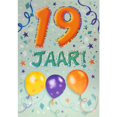 Afbeelding van Kaart That funny age 19 jaar TFA025