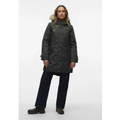 Afbeelding van Vero Moda Parka, Dames, Maat: XS, Peat