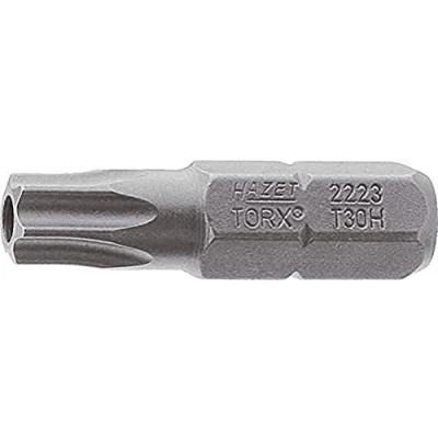 Afbeelding van HAZET 2223 T25H Torx bit TR 25 Speciaal staal C 6.3 1 stuk(s)