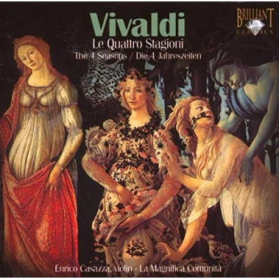 Afbeelding van Enrico Casazza, La Magnifica Comunità Vivaldi: The Four Seasons (CD)