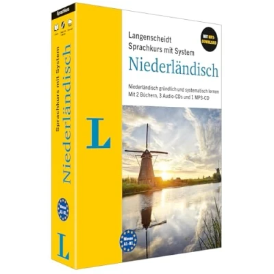 Afbeelding van Langenscheidt Sprachkurs Mit System Niederländisch: Niederländisch gründlich und systematisch lernen. 2 Büchern, 3 Audio CDs, 1 MP3 CD Download