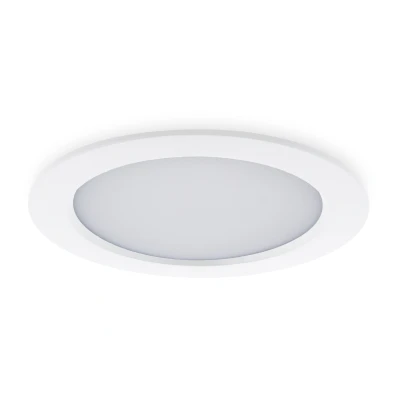 Afbeelding van LED Paneel Plafondlamp 18W, Rond 18cm, Warm Wit, Inbouw