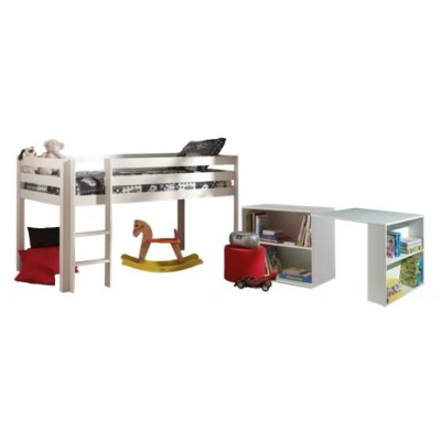 Afbeelding van Vipack Pino halfhoogslaper wit Actieset 1
