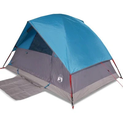 Afbeelding van VidaXL Koepeltent 2 persoons waterdicht blauw