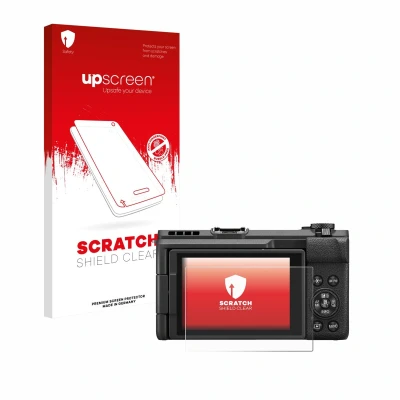 Afbeelding van upscreen Screenprotector voor Canon PowerShot V1 Folie Beschermfolie transparant
