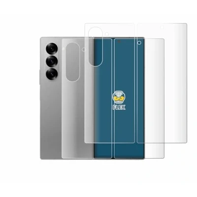 Afbeelding van BROTECT Screenprotector voor Samsung Galaxy Z Fold 6 5G (Voor+Achter) Folie Beschermfolie transparant volledig dekking (2 Stuks)
