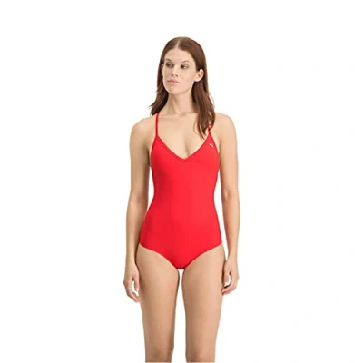 Afbeelding van Puma Badpak, Dames, Maat: XS, Red