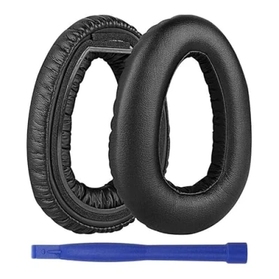 Afbeelding van Aiivioll PXC 550 Oorkussens/Ear Cushion/Oorkussens/Vervanging Oorkussens Memory Foam Protein Lederen Compatibel met II Wireless MB 660 Series Hoofdtelefoon (zwart)