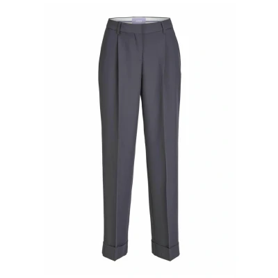 Afbeelding van JACK&amp;JONES Jxmary Pleat Fu Mw Pant TLR Noos, asphalt, 24W x 30L
