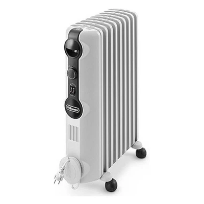 Afbeelding van Delonghi Trrs0920 Oliegevulde Radiator Wit/Zwart