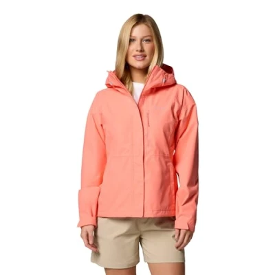 Afbeelding van Columbia Women&#039;s Hikebound 2 Jacket, Waterproof Rain Alpenglow, M