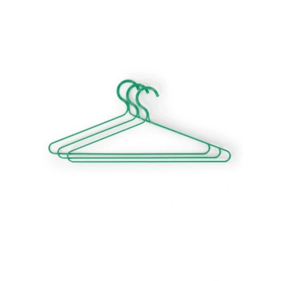 Afbeelding van Hay Colour kledinghanger set van 3 Groen
