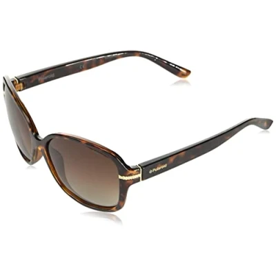 Afbeelding van P8419 Zonnebril voor dames, gepolariseerd bruin met kleurverloop, kaliber 58