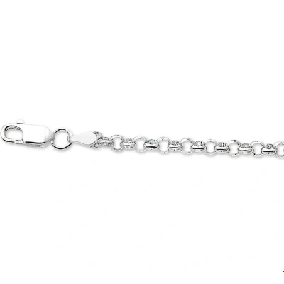 Afbeelding van Zilveren Ketting Jasseron 4,0 mm x 42 cm lang