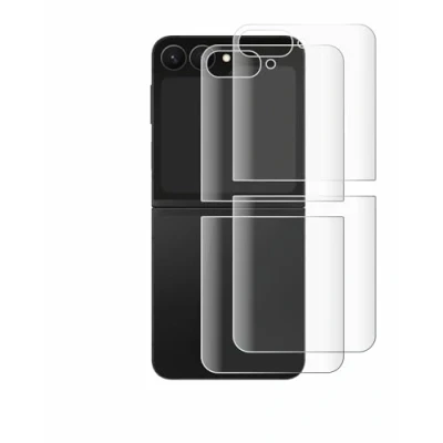 Afbeelding van BROTECT Screenprotector voor Samsung Galaxy Z Flip 7 FE (Achterkant) Folie Beschermfolie transparant volledig dekking (2 Stuks)