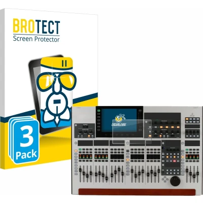 Afbeelding van BROTECT Screenprotector voor Behringer Wing Folie Beschermfolie Beschermglas transparant (3 Stuks)