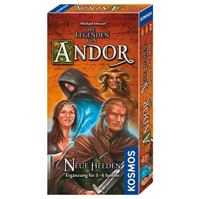 Afbeelding van Die Legenden von Andor Erweiterung Neue Helden: für das Grundspiel 2 6 Spieler