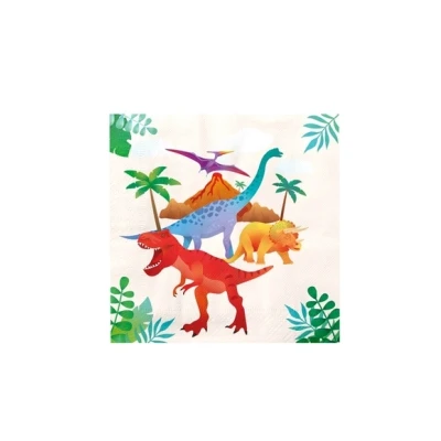 Afbeelding van Dino World Servetten 16 stuks