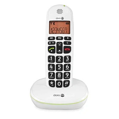 Afbeelding van Doro Phone Easy 100W Big Button Dect Telefoon Wit