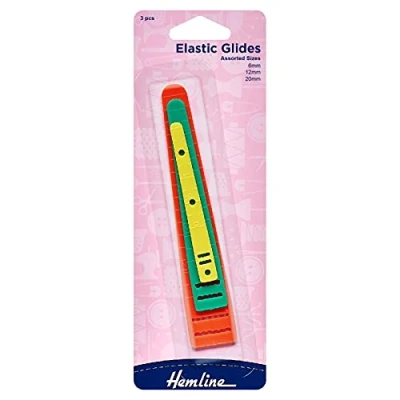 Afbeelding van Hemline H243 Elastische glijbanen Draadgereedschap 6mm/12mm/20mm Set van 3