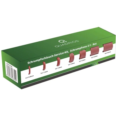 Afbeelding van Quadrios 2004CA100 Krimpkous assortiment Rood Krimpverhouding:2:1 1 set(s)