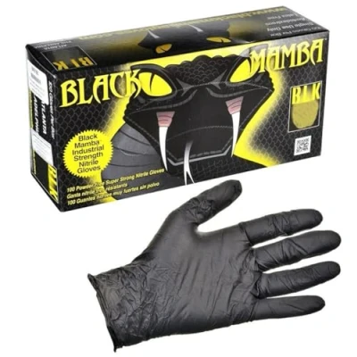 Afbeelding van Black Mamba Nitrile Disposable Glove (100pcs) X Large