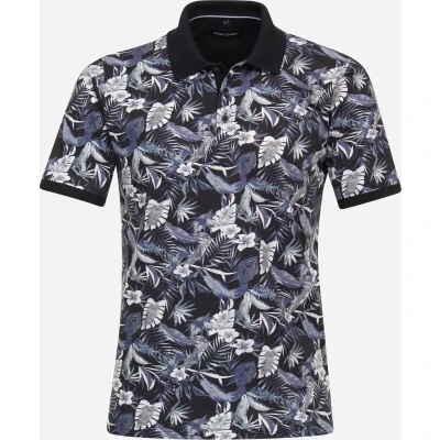 Afbeelding van Casamoda Poloshirt, Heren, Maat: Large, Dunkelblau