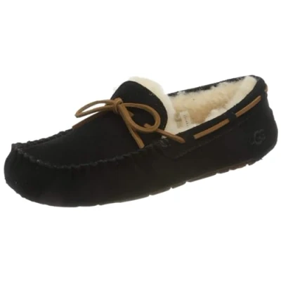 Afbeelding van UGG Dakota suède pantoffels zwart