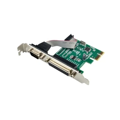 Afbeelding van SIENOC DB25 LPT printer met parallelle poort DB9 RS232 naar PCI E Express kaartadapter Converter WCH chipset