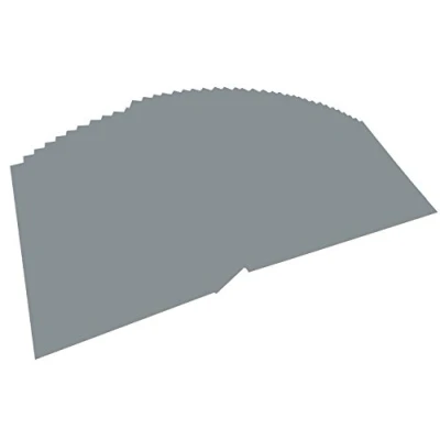 Afbeelding van Tekenpapier Folia A4 130gr pak a 100 vel steengrijs