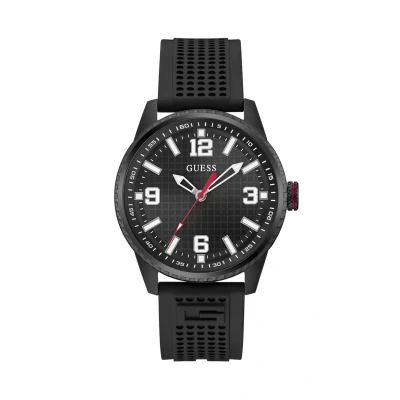 Afbeelding van Guess Varsity G Horloge, Heren, Maat: One Size, Black