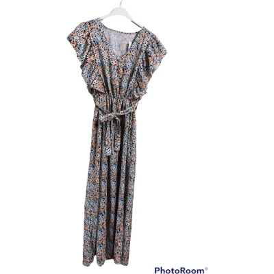 Afbeelding van Maxi jurk, gebloemd, One size