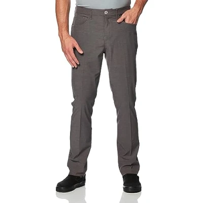 Afbeelding van Callaway Heren Everplay 5 Pocket Golf Pant Taille 30 56 Groot &amp; Lang) Donkergrijs Heather