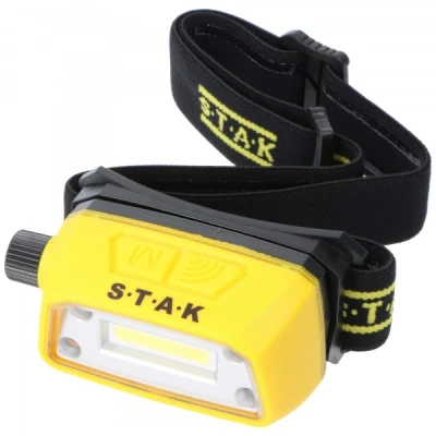 Afbeelding van 3W LED Stirnleuchte mit COB LED, inklusive Akku, 60 Grad neigbar, 300 Lumen