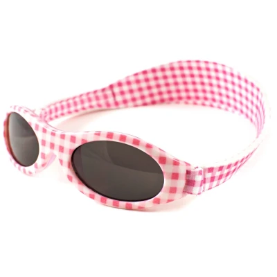 Afbeelding van Baby BANZ zonnebril roze ruit (0 2 jaar)